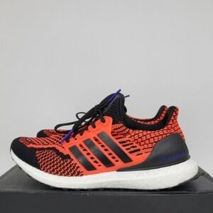 New adidas Ultra Boost 5.0 DNA Solar Red Black Women's Running Shoes Size 9